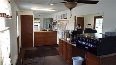 Modern Motel Vinton Inreriör bild